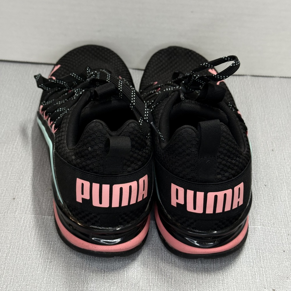 Puma Axelion Womens Running Shoes Size 11 Black Pink New - Picture 6 of 9